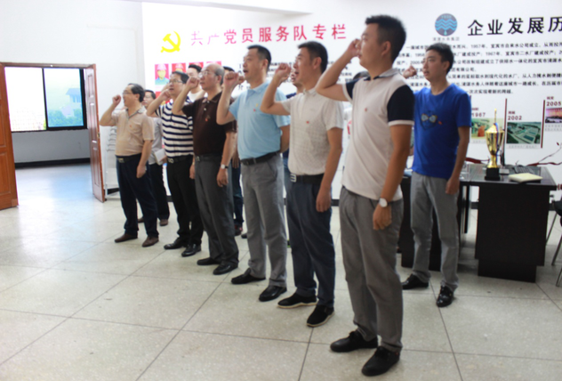 公司二支部開展“兩學(xué)一做”學(xué)習教育