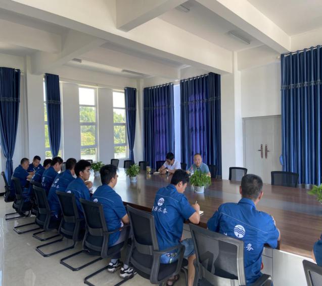 集團公司黨委委員、副總經(jīng)理劉林到五水廠檢查安全工作