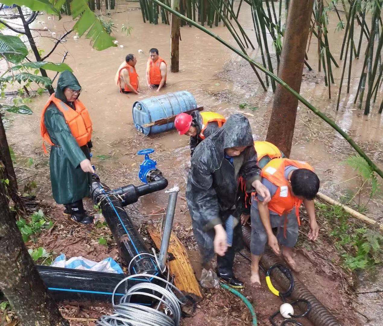 宜賓市清源水務(wù)集團2020年防汛抗洪全記錄