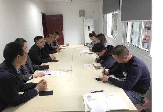 集團公司領(lǐng)導調(diào)研清源水務投資公司