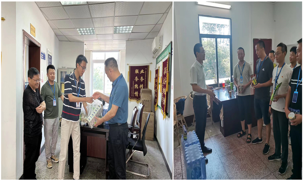 奮戰(zhàn)一線保供水，夏送清涼沁人心